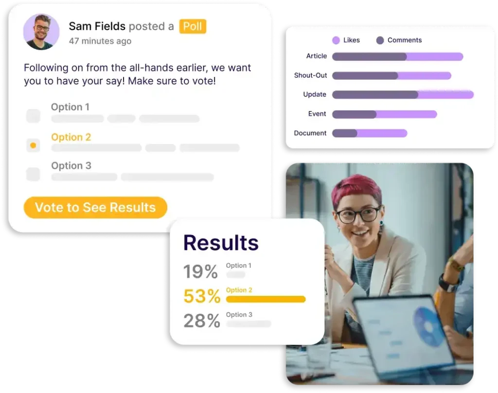 Workvivo de Zoom ofrece Métricas y Analíticas entre sus empleados