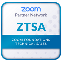 Certificación Zoom Dynamic TMS Technical Sales